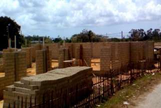 The primary construction of Cuba&#039;s first Catholic Church in 60 years is almost complete. Is is being funded by St. Lawrence Catholic Church in Tampa, Florida.