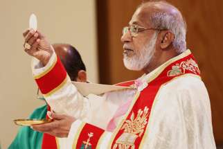 An Indian court has asked police to investigate allegations of breach of trust involving Cardinal George Alencherry of India, major archbishop of the Syro-Malabar Catholic Church. Cardinal Alencherry is pictured in a 2012 photo. 