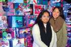 Toronto Catholic students Angela Gavin and Leslie Visaya, from Cardinal Carter Academy for the Arts and Loretto College School respectively, spent Nuit Blanche helping to express a message of charity though art.