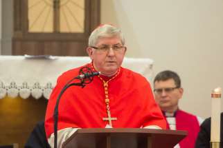 Cardinal Thomas Collins at the Week of Prayer for Christian Unity in January.