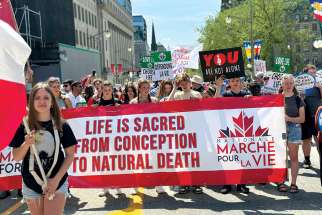 A constitutional challenge has been filed against the Parliamentary Protective Service after it barred the display of graphic images of aborted fetuses on Parliament Hill at a March for Life news conference.