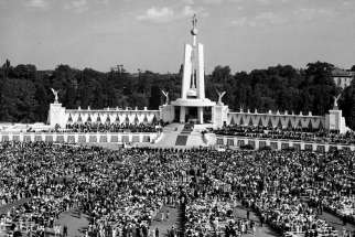 Lansdowne Park in Ottawa was the scene of the Marian Congress in 1947, featuring the consecration of Canada to the Immaculate Heart of Mary.