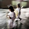 Children dressed as angels arrive to re-enact a Nativity scene during Christmas celebrations in 2011 in Sarajevo, Bosnia-Herzegovina. Bosnian Catholic leaders said ethnic and religious dialogue is not occurring and not all religions have equal rights.