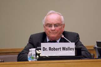 MaterCare International Founder Dr. Robert Walley addresses an event at UN headquarters on maternal health care in Africa in 2016.