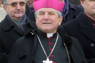  Pope Francis has accepted the resignation of Polish Archbishop Edward Janiak of Kalisz, who was accused of negligence after it was revealed in a documentary that he transferred several priests accused of sexually abusing children. Archbishop Janiak is pictured in a file photo.