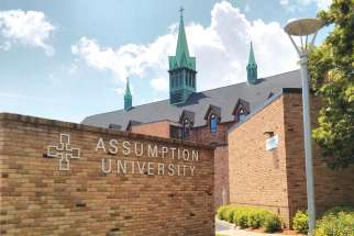 Assumption University in Windsor, Ont., has one of the most active campus ministries in the country.