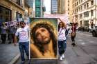 Iraqi Christians and supporters marched for religious freedom through the streets of downtown Toronto Aug. 10. Despite relative freedom, controversy over Quebec’s proposed secular charter in 2013 prompted Aid to the Church in Need to designate Canada a country of concern for religious freedom.