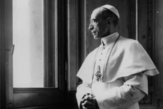 Pope Pius XII is pictured at the Vatican in a file photo dated March 15, 1949. 
