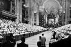 Bishops gathered in St. Peter&#039;s Basilica for the opening session of the Second Vatican Council in the fall of 1962. Pope Francis celebrated Mass Oct. 11, 2022, in St. Peter&#039;s Basilica to mark the 60th anniversary of the opening of the Second Vatican Council.