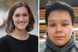 Emelie Callan and Jacob Jason Genaille-Dustyhorn will be representing Canadian youth in Rome in March at the pre-synodal meeting on the youth. 