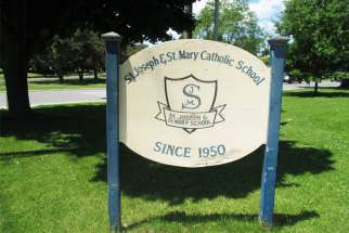 St. Joseph’s School occupied the corner of Brock and Napier for 65 years, closing in 2015. 