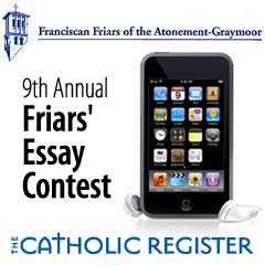 Friar's writing contest