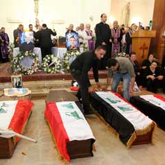 Baghdad coffins