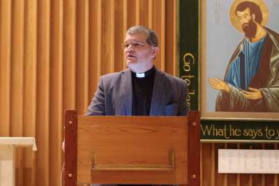 Regis College professor Fr. Gilles Mongeau, pictured, speaks on pastoral care for LGBT youth. His talk is part of a series that runs Oct. 13-Nov. 3.