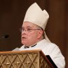 Philadelphia Archbishop Charles J. Chaput delivers the homily during Mass at the Basilica of the National Shrine of the Immaculate Conception in Washington July 4, the final day of the bishops&#039; &quot;fortnight for freedom&quot; campaign. The observance, which began with a June 21 Mass in Baltimore, was a two-week period of prayer, education and action on preserving religious freedom in the U.S.