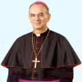 Italian-born Bishop Camillo Ballin, apostolic administrator of Kuwait