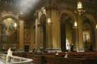 Philadelphia Archbishop Nelson J. Perez delivers the homily at the Cathedral Basilica of Sts. Peter and Paul in Philadelphia April 6, 2020. He reported Aug. 23 that during the 11:00 a.m. Mass there, a lector was punched by someone in the congregation as she left the altar.