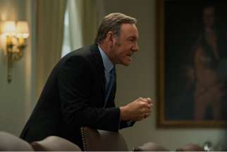 Kevin Spacey in Season 3 of Netflix’s “House of Cards.” 