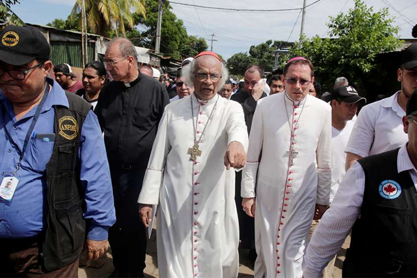 Nicaraguan bishops say they have not been invited to political