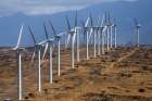 An aerial view shows the power-generating wind turbines seen at northern Kenya&#039;s Lake Turkana Wind Power Project Sept. 4, 2018, in Loyangalani, Kenya. Catholic leaders welcomed the project as good for the environment and for human development.