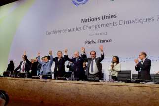File photo of the Paris climate conference from December 2015. Development and Peace said the the United Nations Climate Change Conference in Marrakech, which concluded Nov. 18, failed to address the needs of small farmers. 