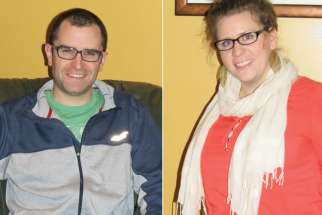 Ryan Gallant (left) and Sara Richard are part of a planning committee that hopes to engage Catholic young adults in PEI.