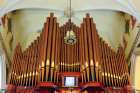 The pipe organ at St. Mary’s Cathedral in Kingston, Ont. 