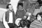 The Franciscans recognized by Pope Francis were martyred several weeks before Father Stanley Rother, a priest of the Oklahoma City Archdiocese. He was murdered in 1981 in the Guatemalan village where he ministered, is shown baptizing a child in this undated photo. The Archdiocese of Oklahoma City beatified Blessed Fr. Rother on Sept. 23 in Oklahoma. 