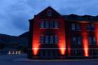 The grounds of the former Kamloops Indian Residential School.