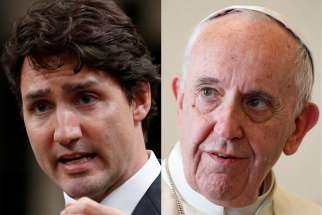 Prime Minister Justin Trudeau is set to meet Pope Francis at the Vatican May 29. 