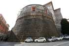 The tower of the Institute for the Works of Religion, often referred to as the Vatican bank, is pictured in this 2019 photo file photo. European financial crime evaluators from Moneyval began a regularly scheduled visit to the Vatican Sept. 30.