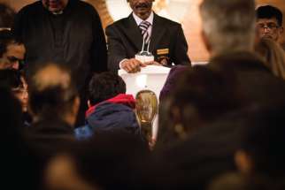 More than 13,000 people are estimated to have descended on St. Francis Xavier Church in Mississauga, Ont., for the relic of the parish’s patron saint.