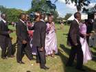 A bridal party in a wedding in Nairobi, Kenya. Some churches in the country are demanding premarital HIV tests as a requirement for performing weddings.