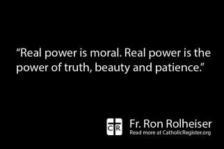 &quot;God is never silent because beauty, innocence, helplessness and truth are never silent,&quot; writes Fr. Ron Rolheiser