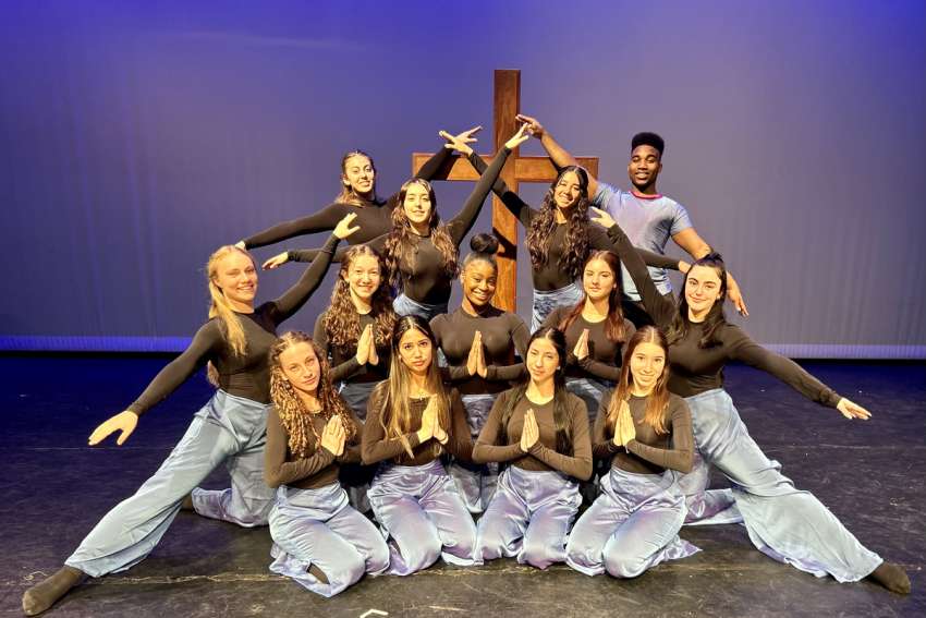 Students from Toronto’s Cardinal Carter Academy for the Arts collaborated with teacher Julia Lava to put together a spiritual dance performed at the TCDSB Ordinandi Youth Event as well as an Easter liturgy at the school.