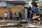 Residents attempt to salvage property from the ruins of their homes in the Kamuchiri village of Mai Mahiu in central Kenya&#039;s Nakuru County April 29, 2024, after heavy flash floods wiped out several homes when a dam burst, following heavy rains.