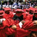 Graduates from Catholic schools volunteer less with their congregations than Protestant and public school grads.