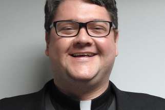Father Robert McWilliams, 39, a priest in the Diocese of Cleveland, was being held on $100,000 bond in Cuyahoga County Jail Dec. 6, 2019, a day after he was taken into custody at St. Joseph Parish in Strongsville. The priest is facing charges of possessing child pornography following his arrest at the suburban Cleveland parish. He is pictured in an undated photo.
