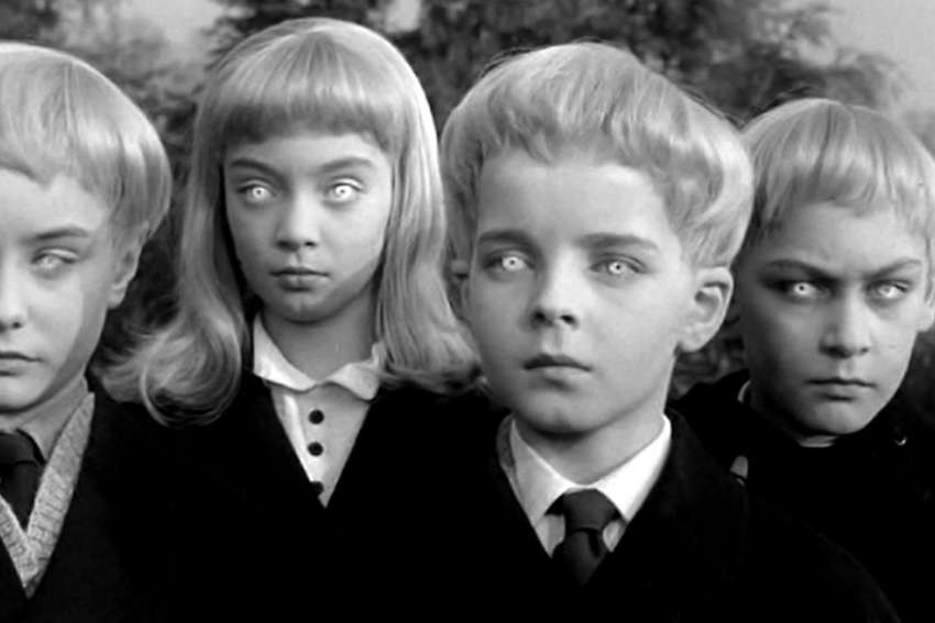 A scene from the 1960 movie, &quot;Village of the Damned&quot; 