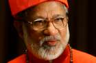 Cardinal George Alencherry of the Syro-Malabar Archdiocese of Ernakulam-Angamaly, India, is pictured at the Vatican Feb. 18, 2012. Cardinal Alencherry, who had faced multiple investigations for allegedly selling church land and incurring a multimillion-dollar loss, will face trial in India according to a ruling of the Ernakulam Principal Sessions Court.