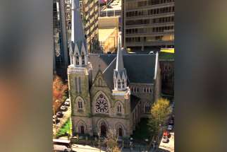  Holy Rosary Cathedral in Vancouver is looking at selling off part of its property to a developer.