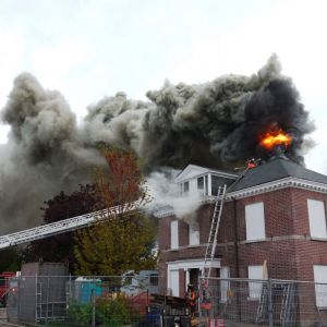 A Senator O&#039;Connor College School heritage building undergoing restoration was struck by a two-alarm fire on Wednesday May 9.