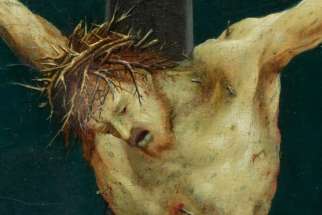 A detail of Matthias Grunewald’s The Small Crucifixion.