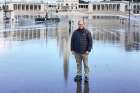 Chef John Folse is pictured at the Marian shrine of Fatima.