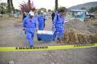 Specialists in Jojutla, Mexico, unearth remains found in unmarked graves March 21.