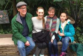 The Smith family, from left, Alan, Madeleine, Jessica and Malory, will be saying goodbye to the United States and moving to Canada in the wake of Donald Trump’s presidential victory.