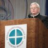 Bishop David L. Ricken of Green Bay, Wis., speaks June 13 about the Year of Faith declared for the church by Pope Benedict XVI. The bishop spoke about the 201-2-13 observance during the mid-year meeting of the U.S. Conference of Catholic Bishops in Atlanta.