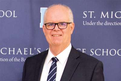 Pat Daly, new principal of St. Michael’s College School.