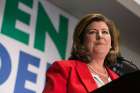 Georgia&#039;s 6th Congressional district Republican candidate Karen Handel gives a victory speech, June 20, 2017 in Atlanta, Georgia.