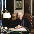 Bishop Alvaro del Portillo, the first Opus Dei prelate, was recently declared &quot;venerable&quot; by the Vatican, moving his cause for sainthood a step forward. He is pictured in an undated handout photo. As a young man, he worked as an engineer in Spain and was ordained a priest at age 30. After the death of St. Josemaria Escriva in 1975, Father del Portillo was elected as the head of Opus Dei.